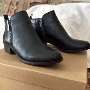 Lucky Brand Basel Black ankle boots
